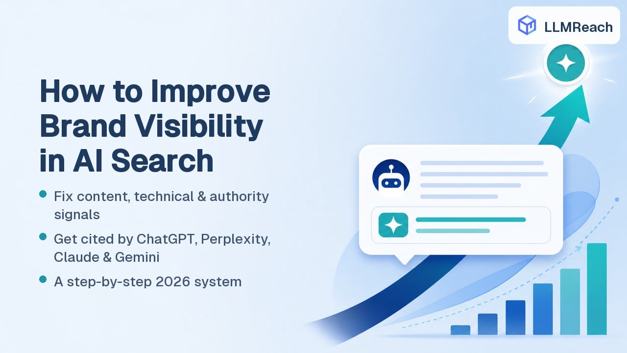 How to Improve Your Brand's Visibility in AI Search Engines: A Step-by-Step Guide (2026) How to Improve Your Brand's Visibility in AI Search Engines: A Step-by-Step Guide (2026)